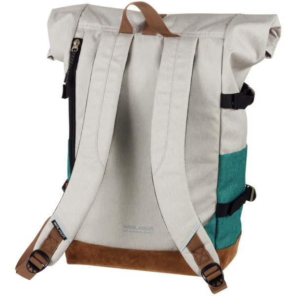 Sac a dos roll up coloris Cotton émeraude