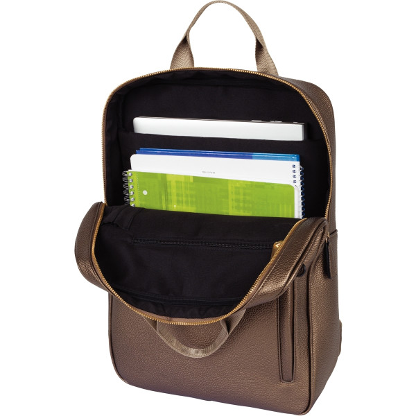 Sac a dos lady ordinateur 15,6 pouces coloris bronze