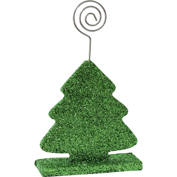 Lot de 6 porte-photos sapin en bois
