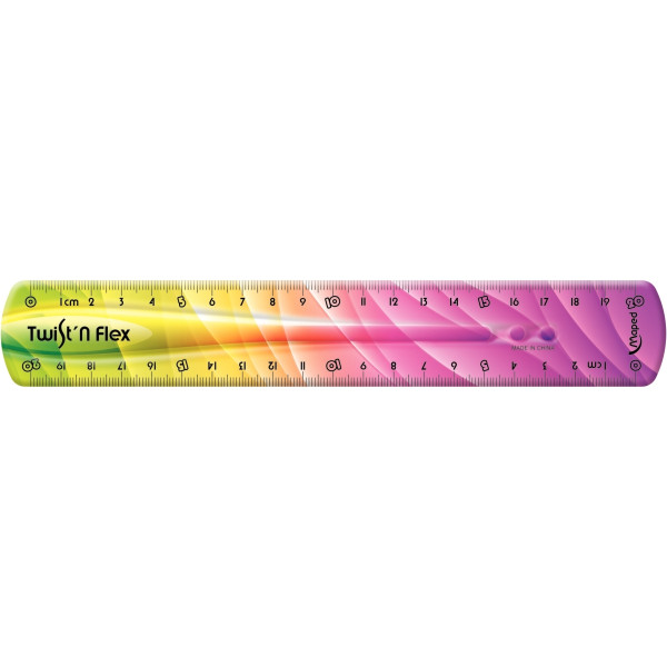 Règle plate 20cm TWIST'N FLEX