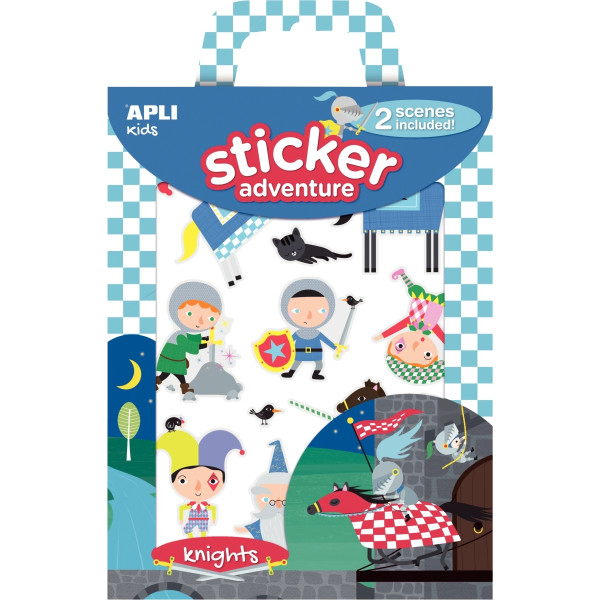 Sticker Adventure les chevaliers