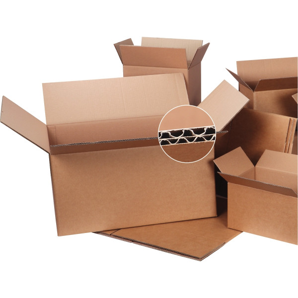 Caisse américaine 340x260x340mm double cannelure