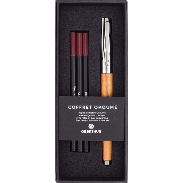 Coffret roller + 3 recharges Okoume