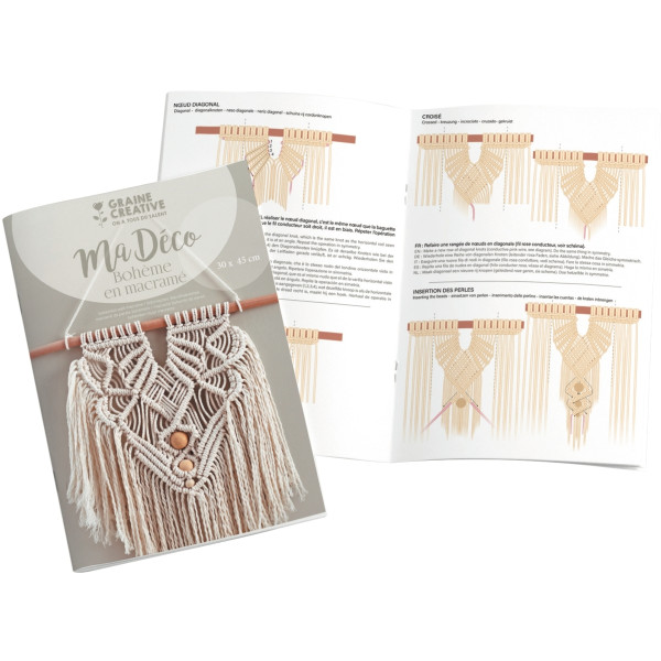 Kit macramé Bohème écru