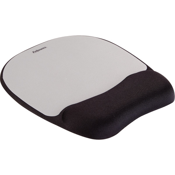 Tapis de souris repose-poignet Ergo Mouss noir/silver