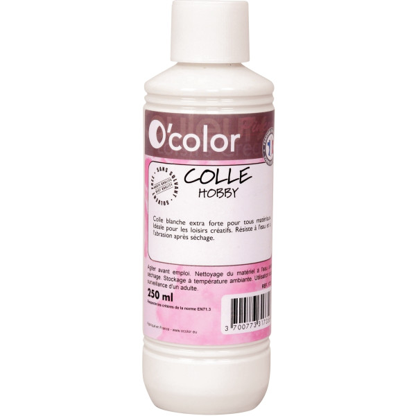 Flacon de colle 250ml Hobby