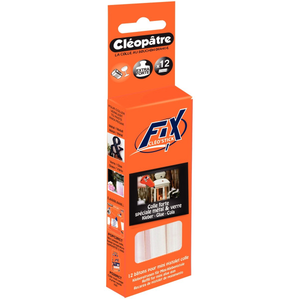 Blister de 12 recharges de colle extra forte