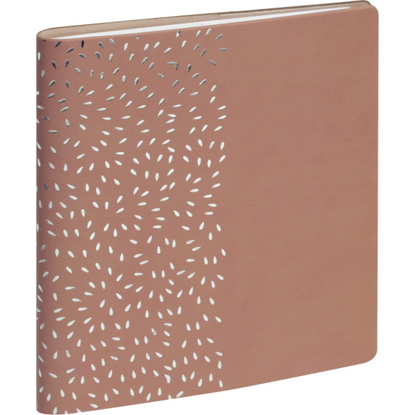 Agenda semainier Amélie 15x17cm cappuccino