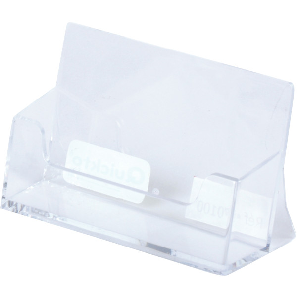 Porte-cartes de visite 1 compartiment transparent
