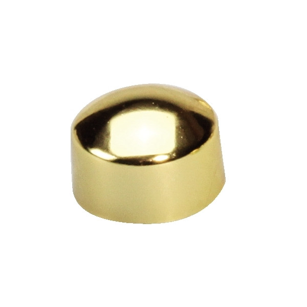 Blister de 10 punaises magnétiques, diamètre 9 mm or