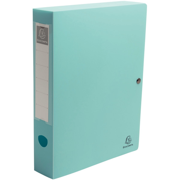 Boîte de classement SKANDI en polypropylène recyclé, dos 6 cm, coloris assortis