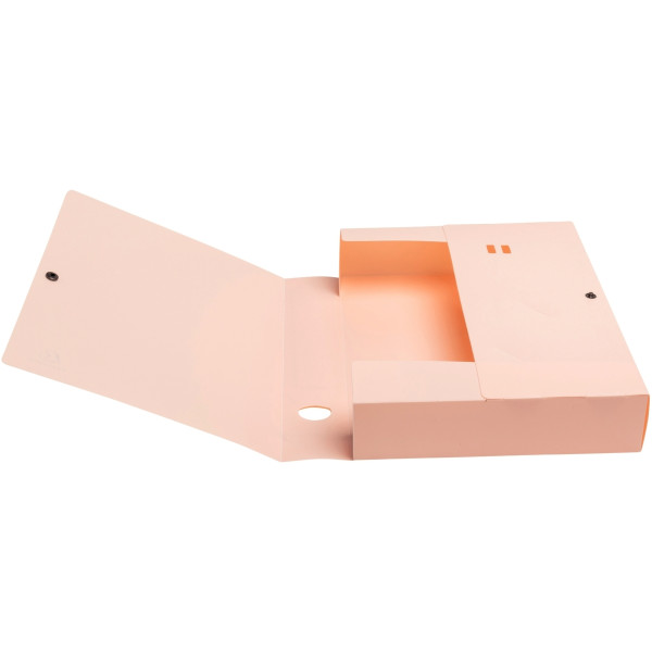 Boîte de classement SKANDI en polypropylène recyclé, dos 6 cm, coloris assortis