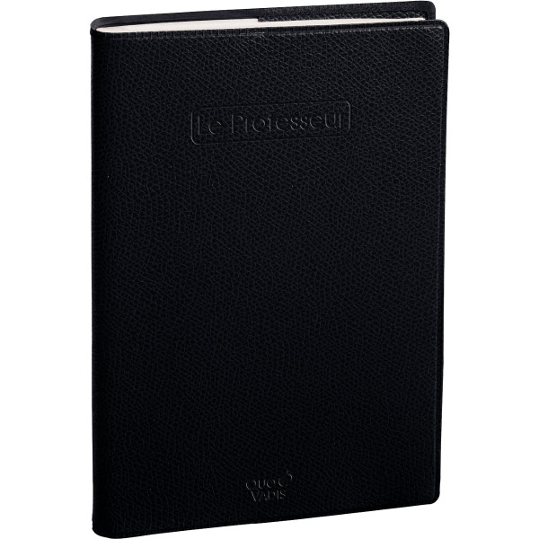 Agenda semainier Le professeur noir