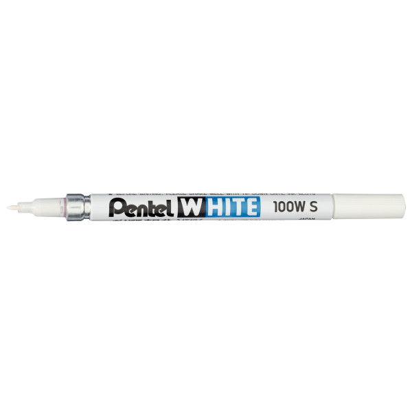 Marqueur 100WS pointe fine blanc