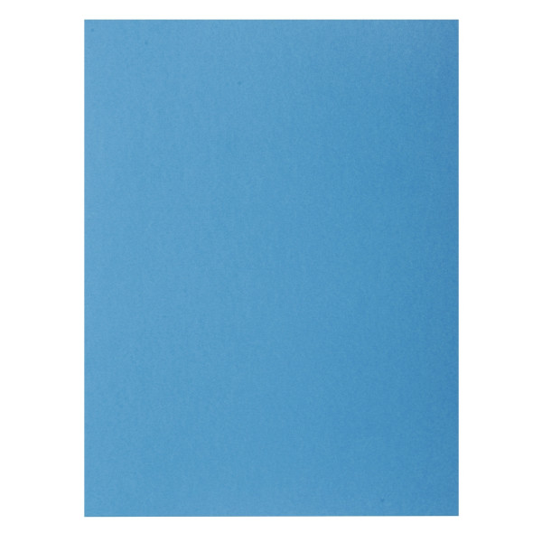 Paquet de 100 chemises 210g ROCK"S format 24x32 cm, bleu