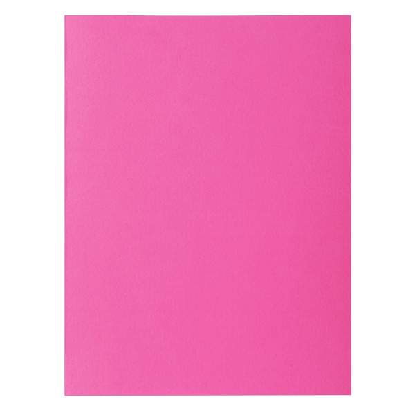 Paquet de 100 chemises 210g ROCK"S format 24x32 cm, rose