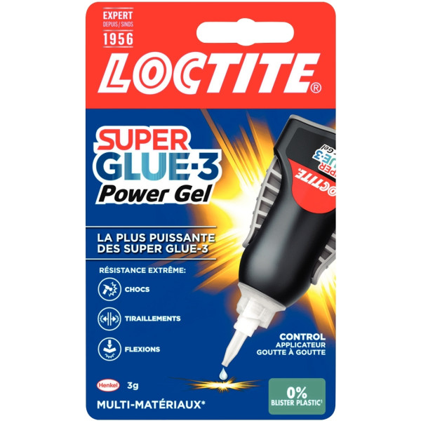 Flacon de colle 3g glue Control gel