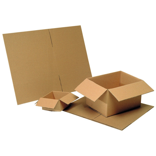 Paquet de 5 caisses américaines 800x600x600mm double cannelure