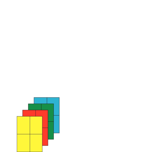 Boîte de 400 étiquettes couleur 105x148,5mm coloris jaune