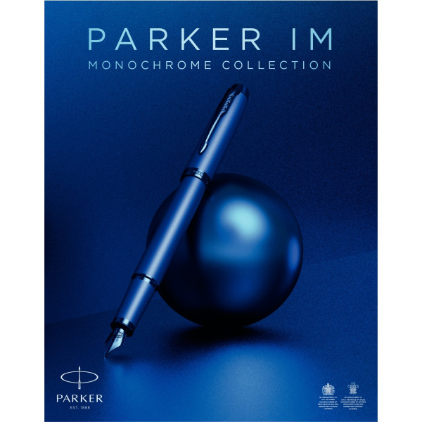 Stylo plume IM monochrome bleu