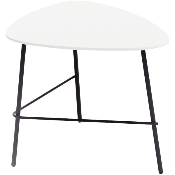 Table basse Galet blanc
