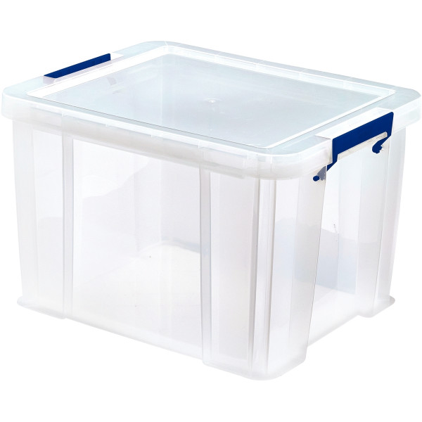 Boite de rangement 36L transparente