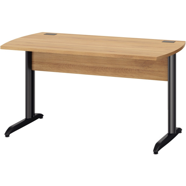 Table bureau pieds métal L160 cm Jazz+ Chêne du Bocage