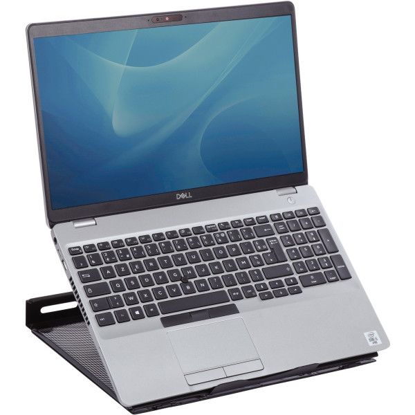 Support métal ventilé pour ordinateur portable Mesh noir