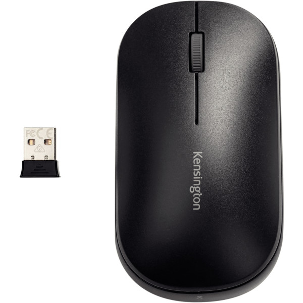 Souris Suretrack sans fil double connectivité noire