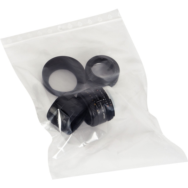 Carton de 1000 sachets ZIP 320x230mm transparent