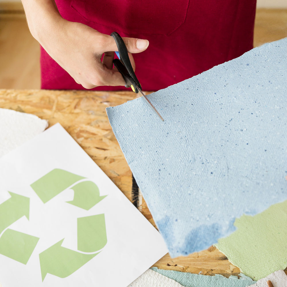 papier recyclé