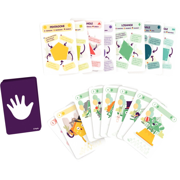 Top family - Jeu de 7 familles mathématique