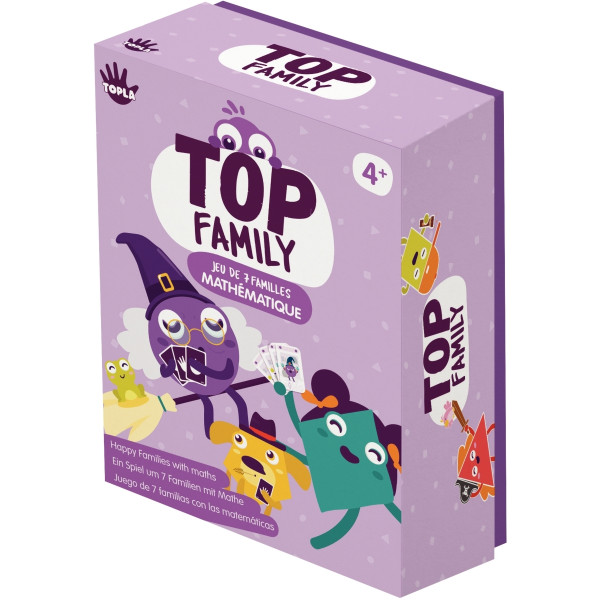 Top family - Jeu de 7 familles mathématique