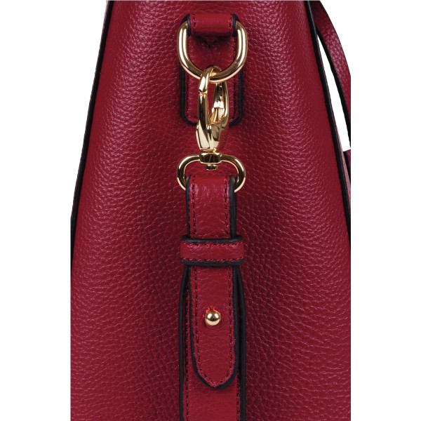 Sac cabas lady 15,6 pouces coloris framboise
