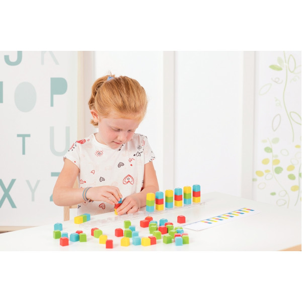 Atelier cubes en rythmes pour 2 enfants