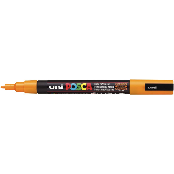 Marqueur Posca pointe fine ogive orange