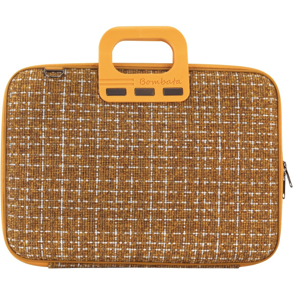 Sacoche tweed bombata 15 pouces coloris jaune