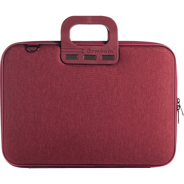 Sacoche bombata nylon 2.0 15 pouces coloris bourgogne
