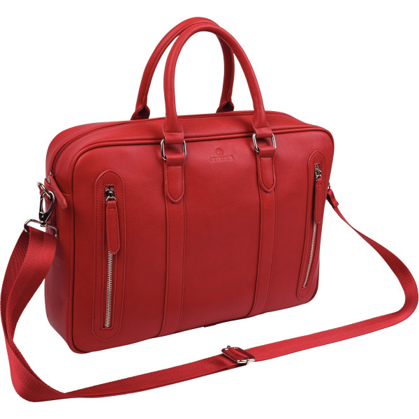 Sacoche ordinateur jakarta 15,6 pouces coloris rouge