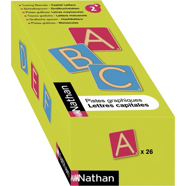 Pistes graphiques lettres capitales
