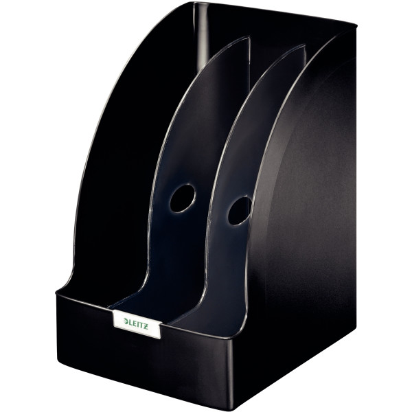 Porte-revues 3 compartiments LEITZ noir
