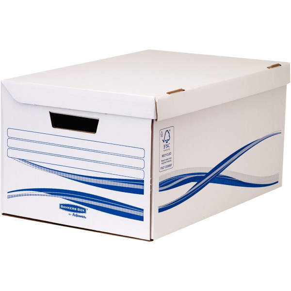 Paquet de 5 containers avec couvercle blancs
