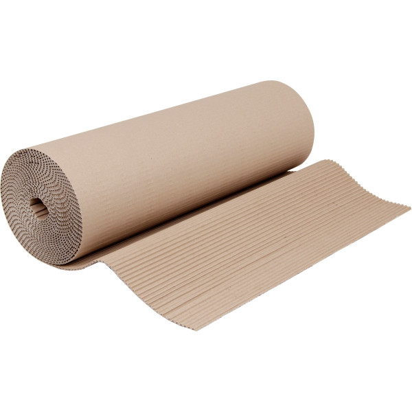 Rouleau de carton ondulé 250g 10X0,65m