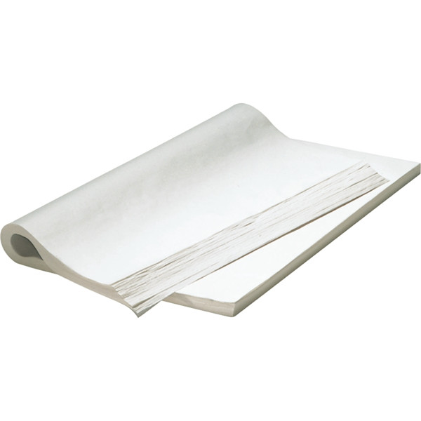Paquet de 500 feuilles mousseline 75x50cm blanches
