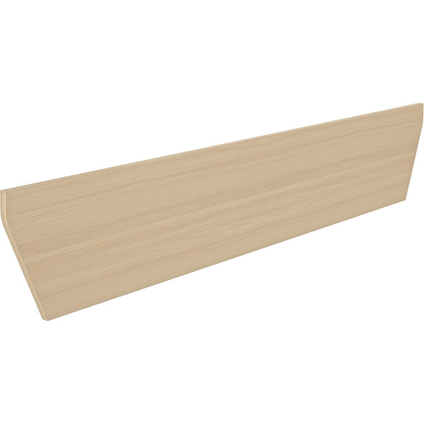 Option voile de fond pour bureau L190cm E-Motion chêne structuré