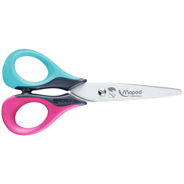 Blister ciseaux SENSOFT pour gaucher 13cm