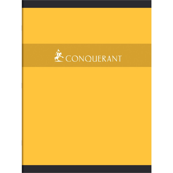 Cahier piqué 48 pages CONQUERANT, format 24x32 cm, seyès, papier 70g