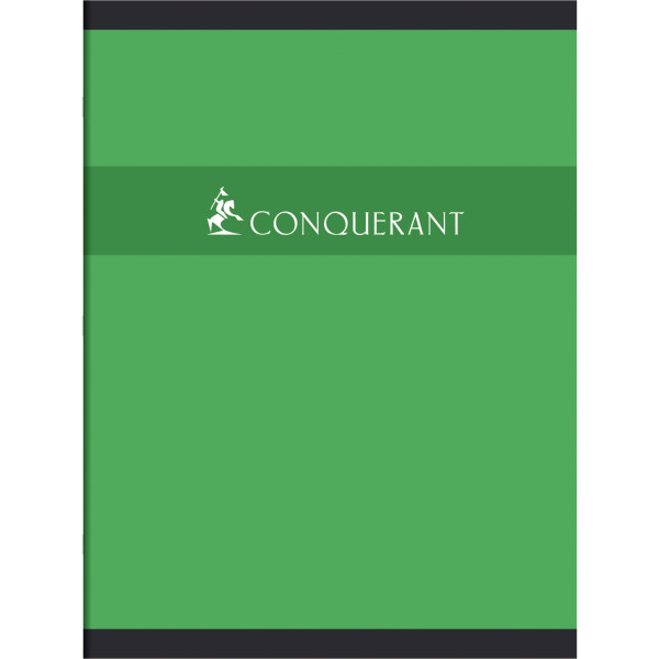 Cahier piqué 48 pages CONQUERANT, format 24x32 cm, seyès, papier 70g