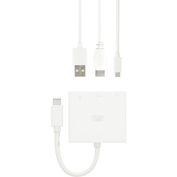 Adaptateur 3en1 USB-C vers HDMI