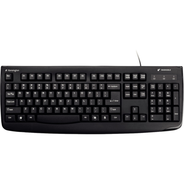 Clavier lavable Kensington pro fit noir